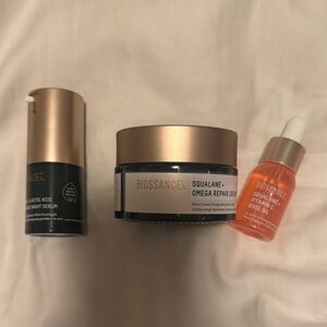 Biossance Radiant Skincare Trio - Brand New, never used